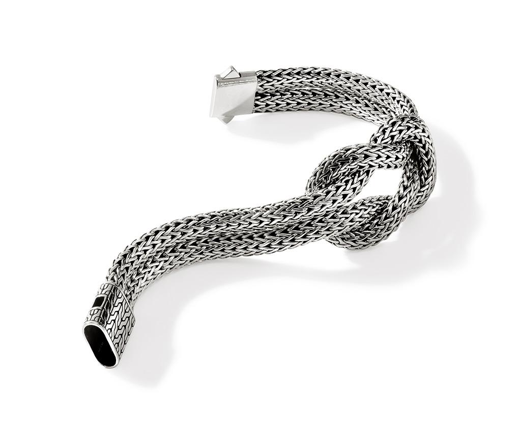 Love Knot Silver Bracelet